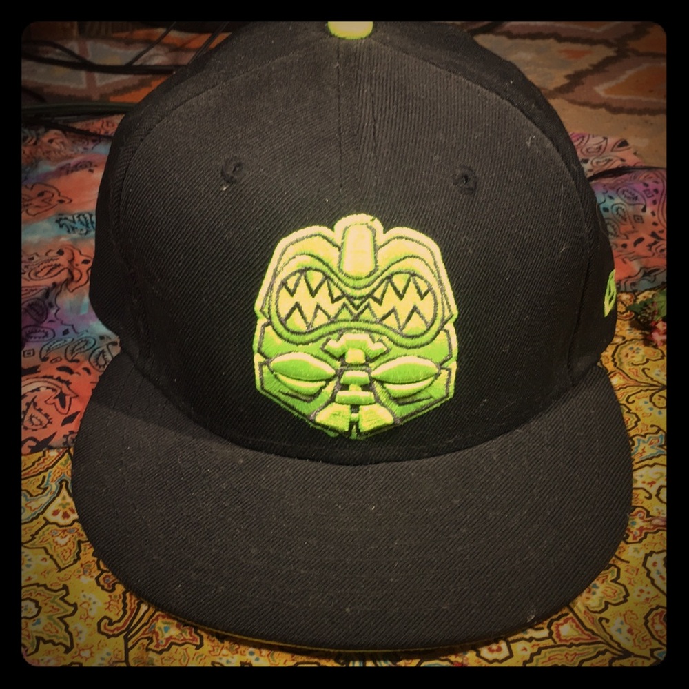 Farmers Market Hawaii flat brim hat